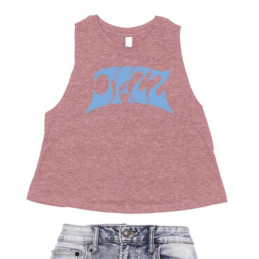 Jazz Racerback Crop Top - Women's - Heather Mauve