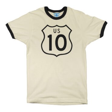 US Route 10 Ringer T-Shirt in default