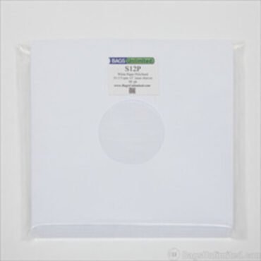 Bags Unlimited S12P - 12 Inch LP Paper Inner Sleeve Polylined 100 Count (White) Bags / Sleeves (Large Item, Large Item Exception, White)