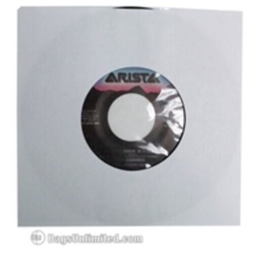 Bags Unlimited S7P - 7 IN 45RPM Paper Record Sleeve - Polylined - 100 Count Bags / Sleeves (Large Item Exception, Audiophile)