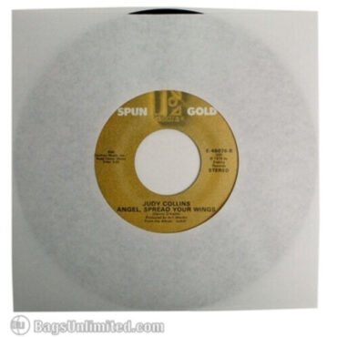 Bags Unlimited S7WR - 7 Inch 45 RPM Paper Record Sleeve - 100 Count (White) Bags / Sleeves (Large Item Exception, White)