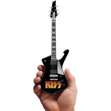 Paul Stanley Kiss Logo Iceman 10 Inch Miniature Guitar Replica Collectibles (Large Item, Collectible)