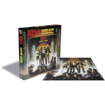 Kiss Love Gun (500 Piece Jigsaw Puzzle) Games (Large Item, Puzzle, United Kingdom - Import)