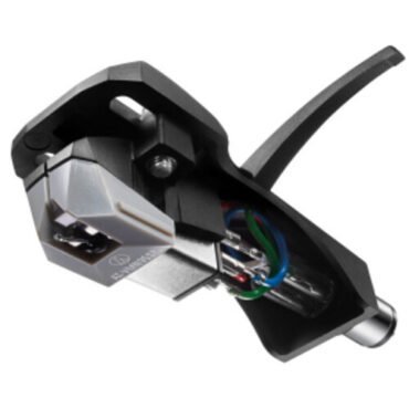 Audio Technica AT-VM95SP/H 78 RPM Headshell/Dual Moving Magnet Cartridgae Combo Kit  (Black/Gray) Needles & Cartridges