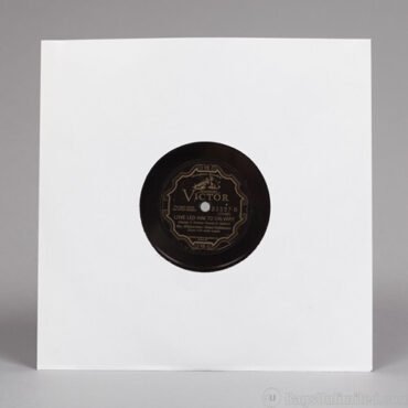 Bags Unlimited S10W - 10 Inch 78 RPM Paper Record Sleeves - 50 Count (White) Bags / Sleeves (Large Item, Large Item Exception, White)
