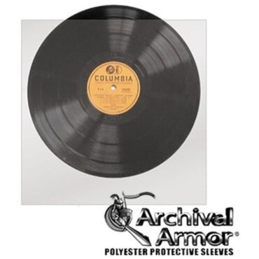 Bags Unlimited S1010R - 10 Inch 78 RPM Record Sleeves - No Flap 10 Count (Clear) Bags / Sleeves (Large Item, Large Item Exception)