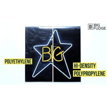 Big Fudge BFSB12x50US 12-inch Vinyl LP Record Sleeves Bundle 50 Clear Outer Sleeves + 50 Inner Sleeves White Bags / Sleeves (Large Item, Large Item Exception)