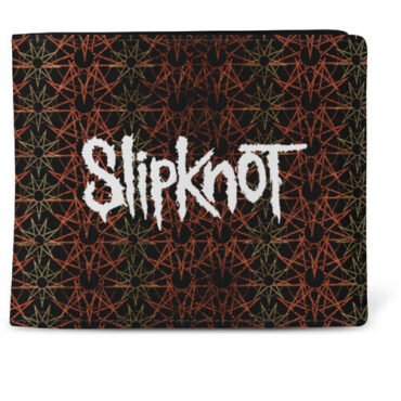 Rocksax - Slipknot - Pentagram All Over Logo - Wallet with Coin Pocket (Black) Collectibles (Wallet, Collectible)