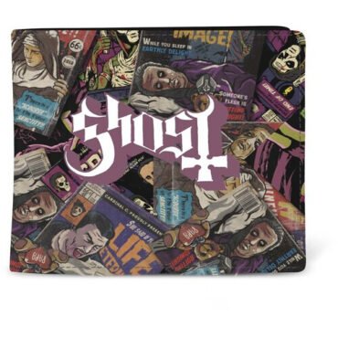 Rocksax - Ghost - Magazines - Wallet with Coin Pocket (Black) Collectibles (Wallet, Collectible)