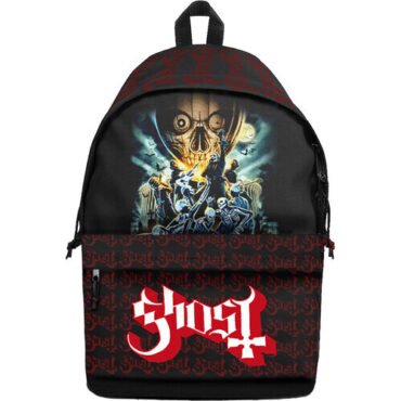 Rocksax - Ghost - Rite Here Rite Now - Daypack with Laptop Pocket (Black) Collectibles (Large Item, Backpack)