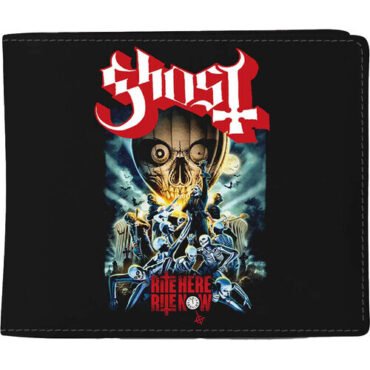 Rocksax - Ghost - Rite Here Rite Now - Wallet with Coin Pocket (Black) Collectibles (Wallet)