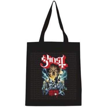 Rocksax - Ghost - Magazines - Eco-Friendly Tote Bag (Black) Collectibles (Large Item, Black, Tote / Messenger Bag)