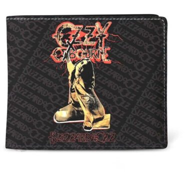 Rocksax - Ozzy Osbourne - Blizzard of Oz - Wallet with Coin Pocket (Black) Collectibles (Wallet, Black)