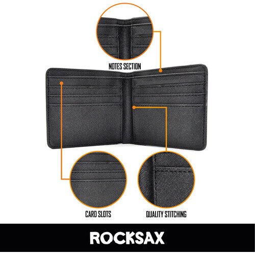 Rocksax - Ozzy Osbourne - Blizzard of Oz - Wallet with Coin Pocket (Black) Collectibles (Wallet, Black)