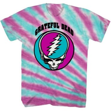 Grateful Dead - Steal Your Face Tie-Dye T-Shirt - XL Tie-Dye 21GFD121A4 Apparel (Large Item, Size 1 Extra Large, Adult Shirt, Tie Dye)