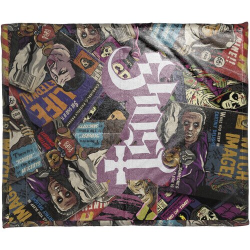 Rocksax - Ghost - Magazines - Sherpa Fleece Blanket (60 in x 80 in) Collectibles (Large Item, Blanket)