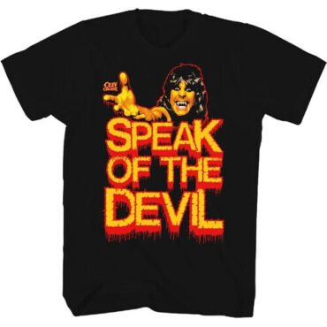 Ozzy Osbourne - Speak of the Devil T-Shirt - 2XL Black TS0100OZZA5 Apparel (Large Item, Size 2 Extra Large, Black, Adult Shirt)