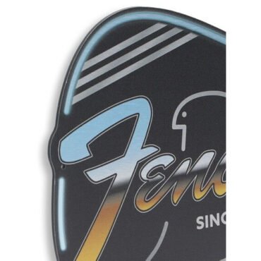 Fender - Metal Sign - Since 1946 Neon Guitar Posters (Large Item, Poster)
