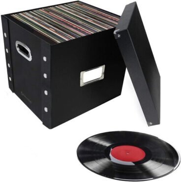 Snap-N-Store - Vinyl Storage Box (12") - Black SNS01790 Vinyl Accessories (Large Item)