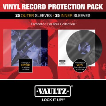 Vaultz - 12" Vinyl Record Combo Sleeves Pack - 25 Each Inner and Outer VZ06029-R-24WM Bags / Sleeves (Large Item)