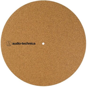 Audio Technica AT-SMC1 Cork Turntable Platter Slipmat (Tan) Vinyl Accessories (Large Item)
