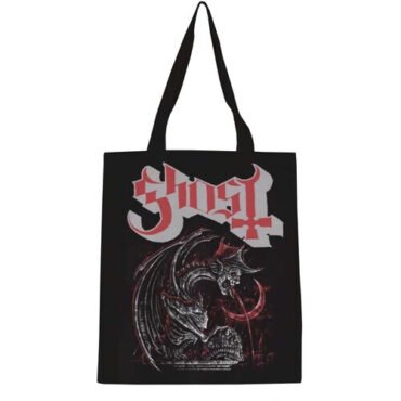 Rocksax - Ghost - Devil - Eco-Friendly Tote Bag (Black) Collectibles (Large Item, Black, Tote / Messenger Bag)