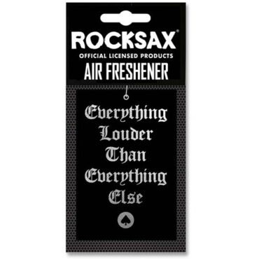 Rocksax - Motorhead - Everything Loud - Air Freshener (Vanilla) Collectibles