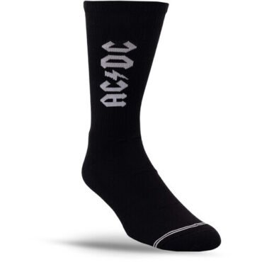 Perri's - AC/DC - Lightning Strikes - Crew Socks Apparel (Large Item, Socks)