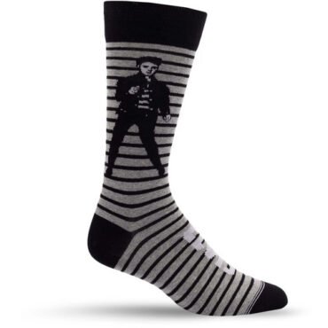 Perri's - Elvis Presley - Jailhouse Rock - Crew Socks Apparel (Large Item, Socks)
