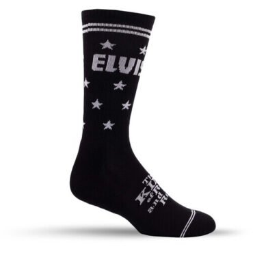 Perri's - Elvis Presley - The King - Crew Socks Apparel (Large Item, Socks)