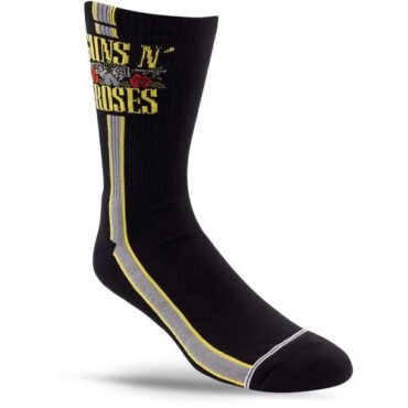 Perri's - Guns N' Roses - Side Stripe - Crew Socks Apparel (Large Item, Socks)