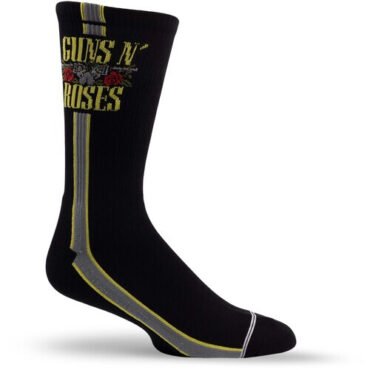 Perri's - Guns N' Roses - Side Stripe - Crew Socks Apparel (Large Item, Socks)