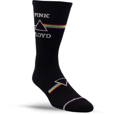 Perri's - Pink Floyd - Dark Side of the Moon - Crew Socks Apparel (Large Item, Socks)