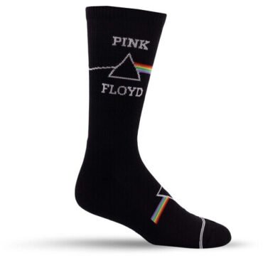 Perri's - Pink Floyd - Dark Side of the Moon - Crew Socks Apparel (Large Item, Socks)