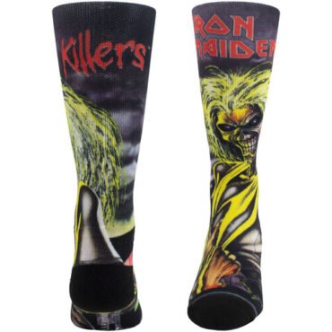 Perri's - Iron Maiden - Killers Dye Sublimation - Crew Socks Apparel (Large Item, Socks)