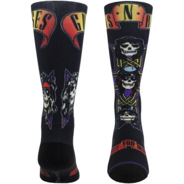 Perri's - Guns N' Roses - Dye Sublimation - Crew Socks Apparel (Large Item, Socks)
