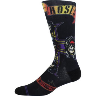 Perri's - Guns N' Roses - Dye Sublimation - Crew Socks Apparel (Large Item, Socks)