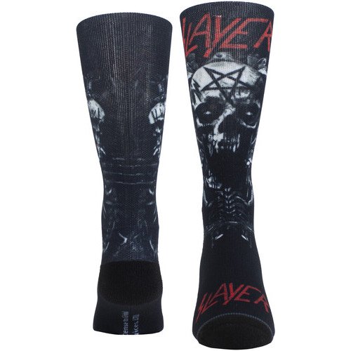 Perri's - Slayer - Dye Sublimation - Crew Socks Apparel (Large Item, Socks)