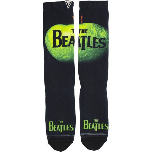 Perri's - Beatles - Green Apples Dye Sublimation - Crew Socks Apparel (Large Item, Socks)