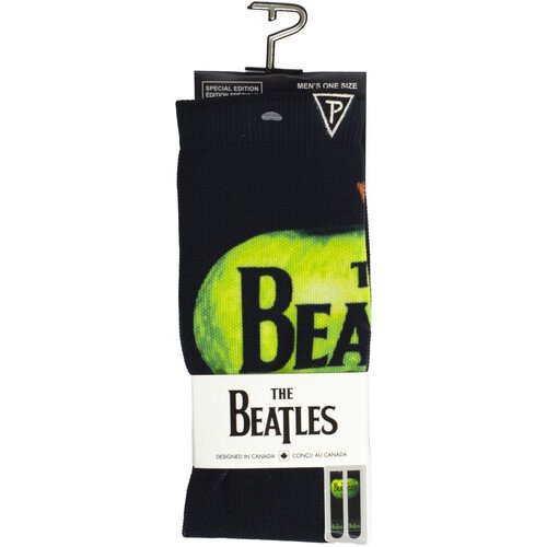 Perri's - Beatles - Green Apples Dye Sublimation - Crew Socks Apparel (Large Item, Socks)