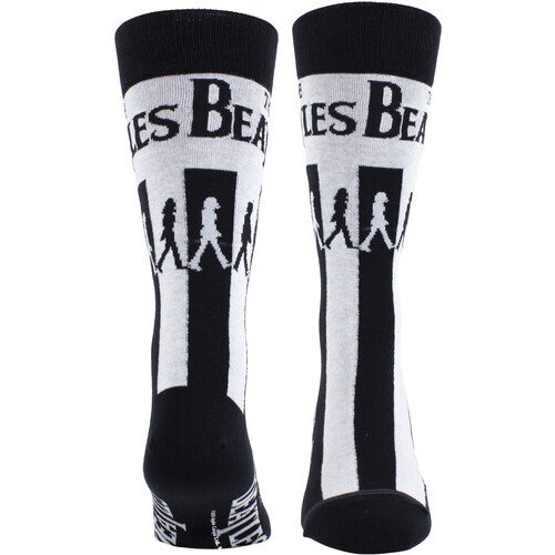 Perri's - Beatles - Abbey Road Crossing - Crew Socks Apparel (Large Item, Socks)