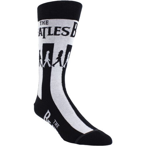 Perri's - Beatles - Abbey Road Crossing - Crew Socks Apparel (Large Item, Socks)