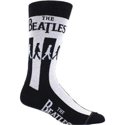 Perri's - Beatles - Abbey Road Crossing - Crew Socks Apparel (Large Item, Socks)