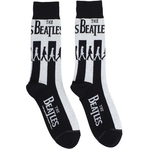Perri's - Beatles - Abbey Road Crossing - Crew Socks Apparel (Large Item, Socks)