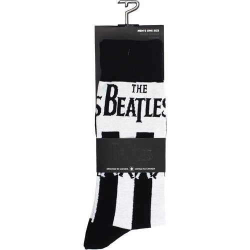 Perri's - Beatles - Abbey Road Crossing - Crew Socks Apparel (Large Item, Socks)