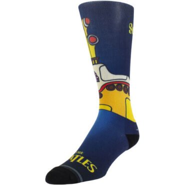Perri's - Beatles - Yellow Submarine Dye Sublimation - Crew Socks Apparel (Large Item, Socks)