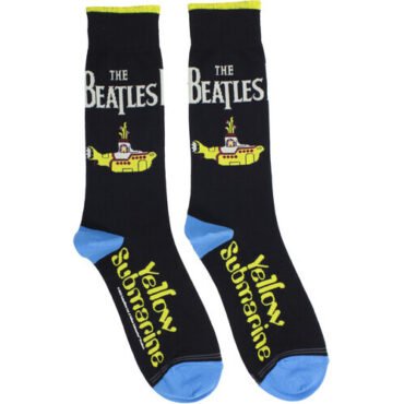 Perri's - Beatles - Yellow Submarine - Crew Socks Apparel (Large Item, Socks)