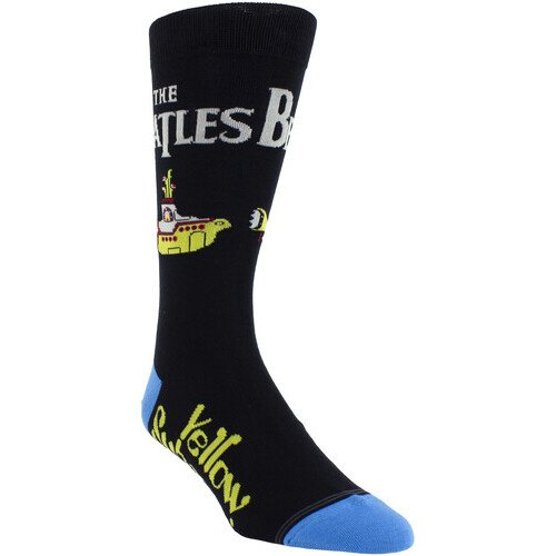 Perri's - Beatles - Yellow Submarine - Crew Socks Apparel (Large Item, Socks)