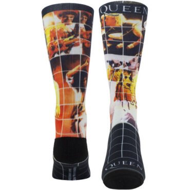 Perri's - Queen - Live on Stage Dye Sublimation - Crew Socks Apparel (Large Item, Socks)
