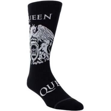 Perri's - Queen - White Crest - Crew Socks Apparel (Large Item, Socks)
